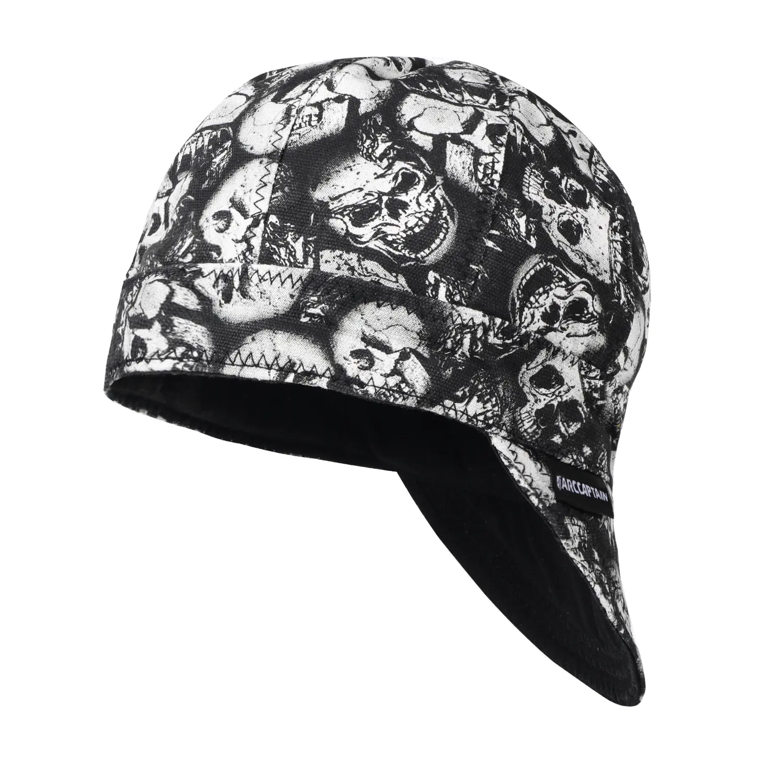 Arccaptain Skull-Patterned Graphic Welding Safety Baseball Cap - Adjustable, 1 Size, Father's Day Gift for Home Improvement Work Safety Equipment