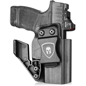WARRIORLAND IWB Kydex Holster Optic Cut & Claw Compatible with Springfield Hellcat, Right hand
