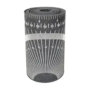 Hardware tools Pipe Measure Tool – Wrap Around Tape, Flex Angle Measuring and Marking Gauge for 6"to 16" Diameter, Pipe Wrap Around Dimensions 5" x 9' (Large) White