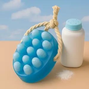 Powder Scented Hydrating Glycerin Soap Bar For All Skin Types