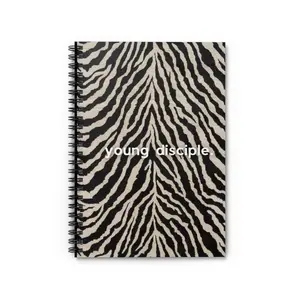 young disciple zebra notebook