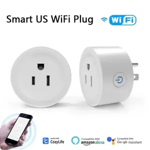 Smart Plug Mini WiFi Outlet Power Socket Compatible with Alexa Google Home, Remote APP Control Timer, 2.4GHz Network, No Hub Required, ETL FCC Certified US Smart Plug