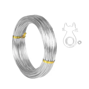 18 Gauge  Craft Wire, 165  1mm Bendable Metal Wire for  Making, Sculpting, Floral Making, Wreath Making, Crafting, Wire Wrapping, Christmas Ornaments ()