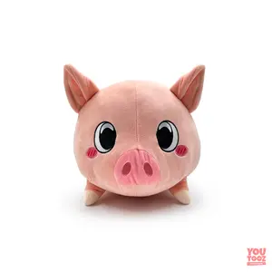 Youtooz Piggy Pillow 1ft Plush, Adorable and Huggable Pink Pig Plushie