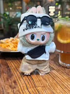 Doll clothes for Labubu Trendy Doll outfits with accessories for 17cm Doll