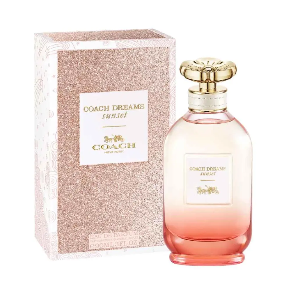 Coach Dreams Sunset Eau De Parfum for Women – Fruity Floral Vanilla Perfume (1.3 oz / 2.0 oz / 3.0 oz / 5.0 oz)