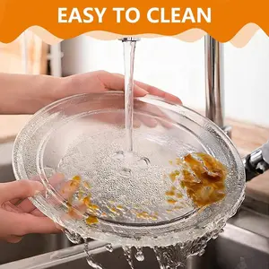 12''/30.5cm Microwave Glass Turntable Plate,Microwave Tray Replacement Glass Plate, Glass Tray Replacement for LG, GE, Magic Chef, Hotpoint, Panasonic, Kenmore