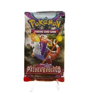 Factory Sealed Pokemon Paldea Evolved 3 Pack Booster Bundle. #Pokemon #BoosterPack