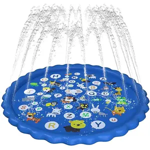 Outdoor Water Spray Mat Toy (1 Pack), Water Floating Mat, Fun Summer Outdoor Play Equipment, Perfect for Kids' Entertainment & Outdoor Activities