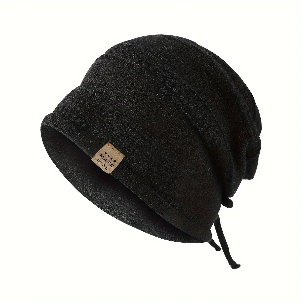 Winter Hat 2 Pack, Soft Acrylic, Lightweight Beanies with Ear Warmers Men main image 3