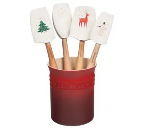 Le Creuset Noel Utensil & Crock Set