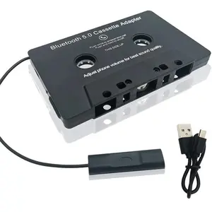 Bluetooth 5.0 Cassette Adapter Car Audio Stereo Tape Player MP3 Handsfree Call Phonebook for iPhone Android Vintage Car Cassette Deck Wireless Music Rechargeable Battery 6 Hours - Device
