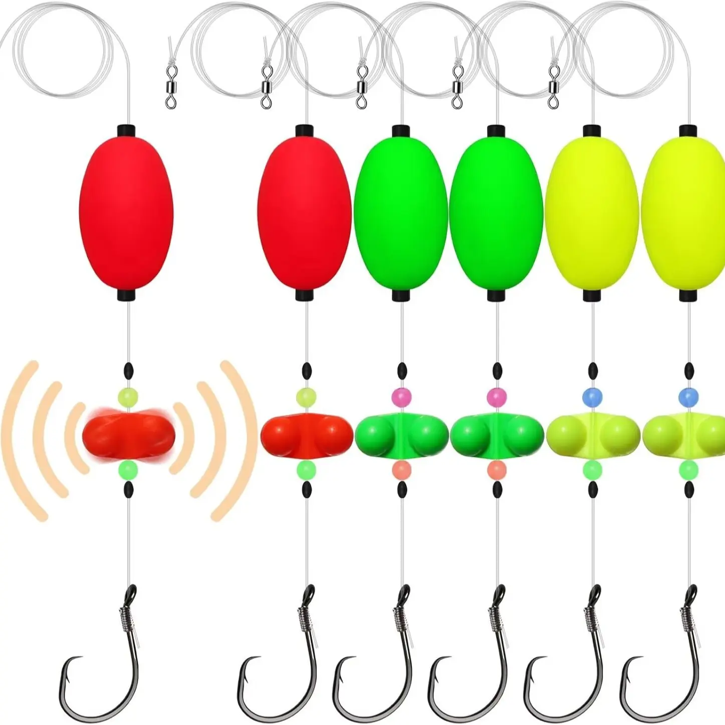 C-Oval Float 6/0 Hook * 6PCS