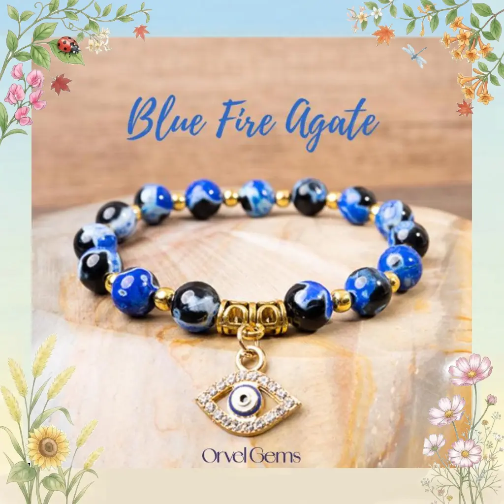 Evil Eye Protection Bracelet Collection — Natural Stones for Luck & Balance | Perfect for Women, Men & Empaths Trendy Jewellery Accessories Trendy Stack Bangle Summer Dainty Jewelry Witchy Jewelry