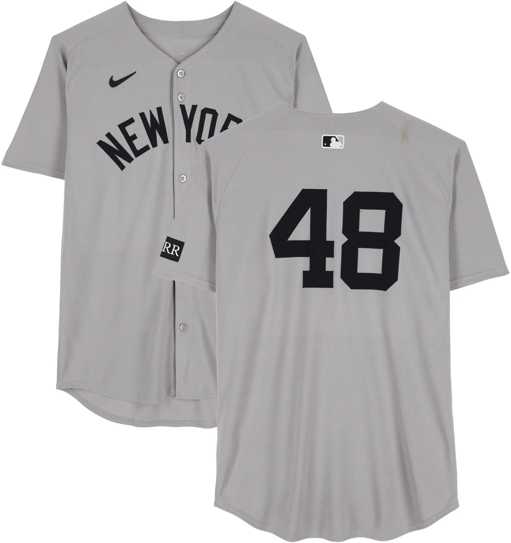 Paul Goldschmidt New York Yankees Player-Worn #48 Gray Jersey vs. Toronto Blue Jays on July 23, 2025 - Fanatics Authentic Certified