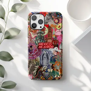 Mexican Summer Travel Collage Phone Case: Mexico iPhone 17 16 15 14 13 12 11 X 8 Pro Max Plus Air