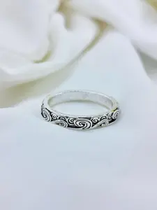 Vintage Embossed Cuff Ring,  Stitching Retro Trend Couple Ring, Stackable Rings, Elegant Casual Ring, Fashion Accessories for Men & Women, Vintage Rings Jewelry