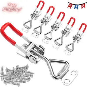 6 Pack Toggle Latch Clamp 4001 (24pcs Screws)