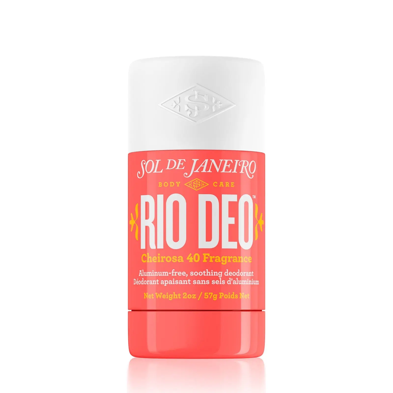 Sol de Janeiro Rio Deo Aluminum-Free Deodorant - Cheirosa 40 Warm Floral Fragrance With Notes Of Black Amber Plum & Vanilla Woods