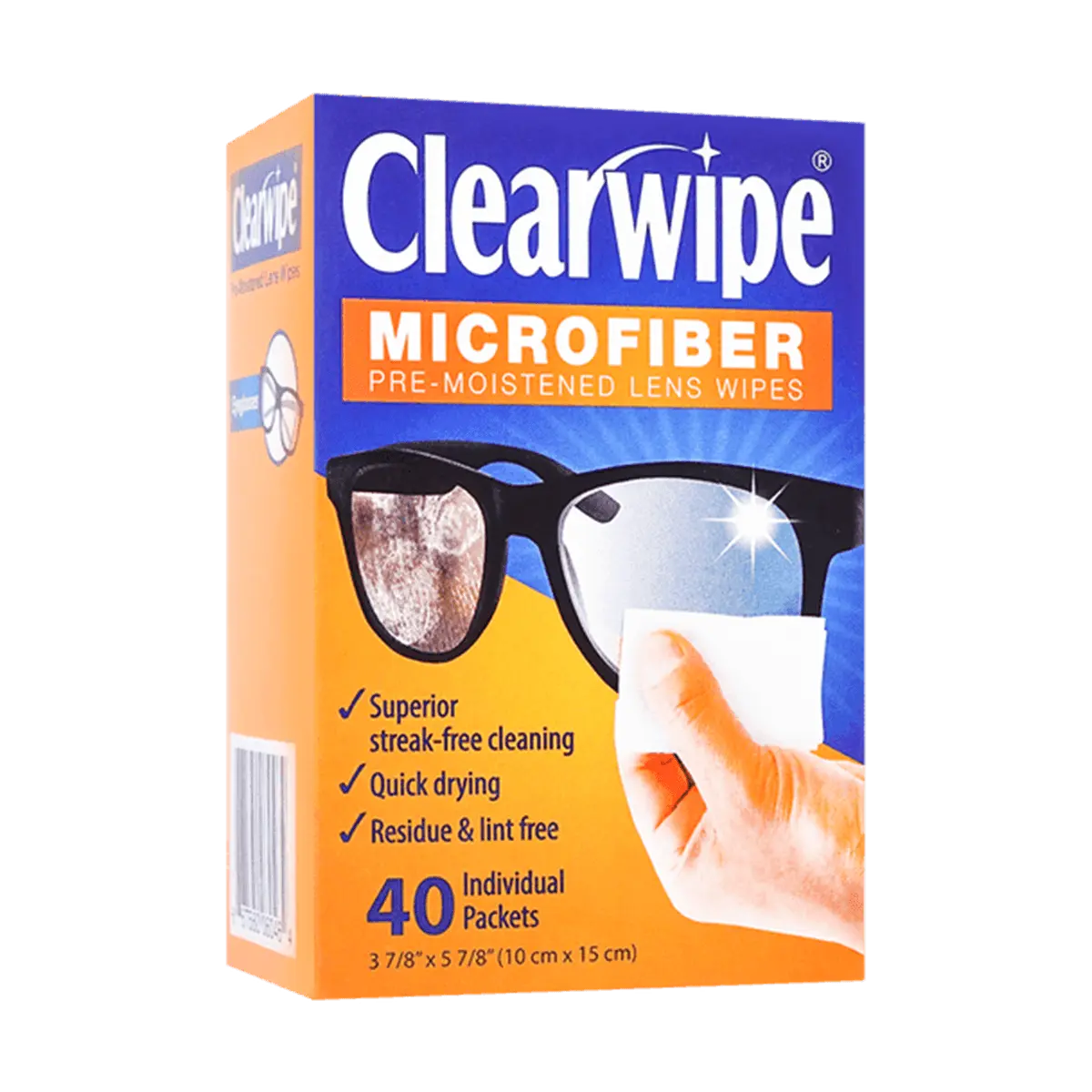 Kobayashi Japan Lens Cleaning Wipes - 40 Sheets for Eyeglasses, Sunglasses, Camera Lenses - Streak-Free Anti-Fog Formula