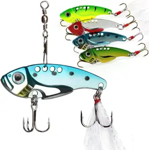 Spinner Spoon  Swimbait Freshwater Saltwater Fishing Tackle Lures and Baits-4pcs