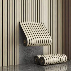 lattice Self-adhesive 2.1mm thick wall stickers/wallpaper, suitable for furniture repair. Wood grain effect 3d wallpaper with wood grain design, applicable to cabinet doors, wardrobe surfaces and table tops. Reinforced adhesive stickers board cork