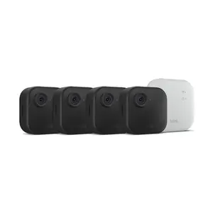 Blink Outdoor 4 XR Wireless Smart 1080p Security Camera with Two Year Battery Life – 4 Camera System