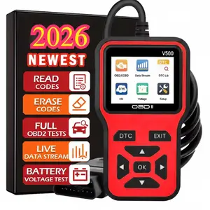 VTECH OBD2 Scanner Diagnostic Tool, check engine light Code Reader, DTC Lockup, Spark plugs check, O2 Sensor, EVAP System Test, Vehicle Info