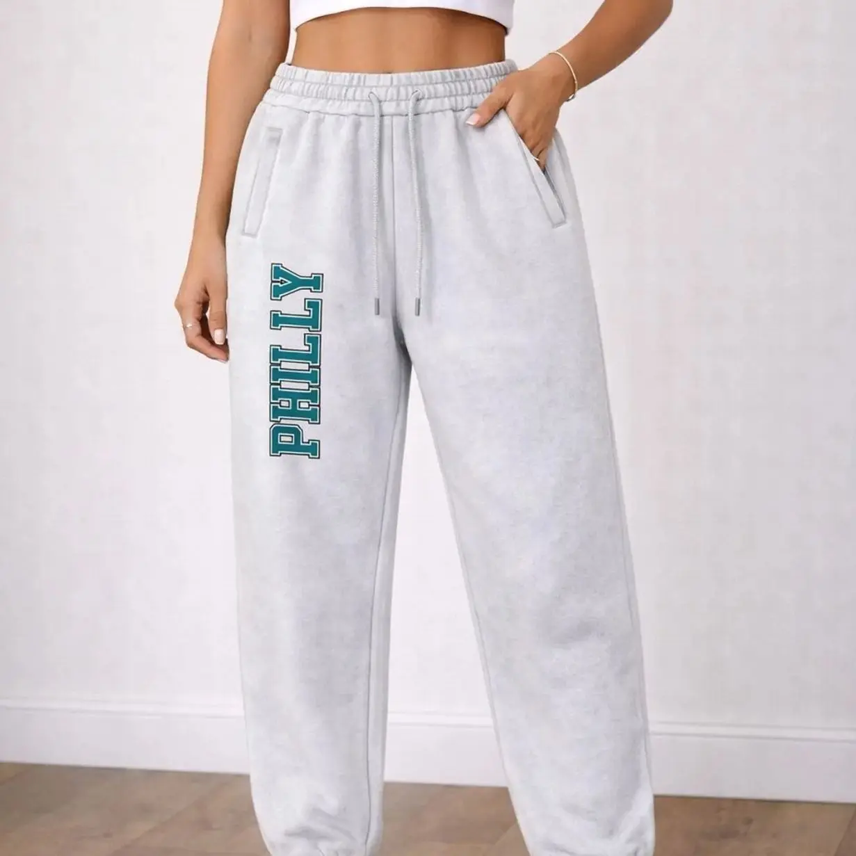 Philadelphia Fleece Joggers Unisex, Philadelphia Football Sweatpants, Cozy Jogger Pants, Game Day Lounge Bottoms, Tailgate Gift Z
