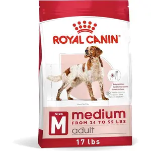 Royal Canin Size Health Nutrition Medium Adult Dry Dog Food, 17 lb Bag
