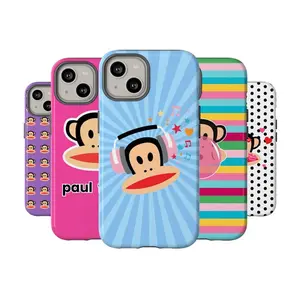 Paul Frank Monkey Phone Case Compatible with iPhone 17, 16, 15, 14, 13, 12, 11, X & Galaxy S25-S21 Girly Preppy Summer Beach Ocean Travel Lovers Phone Cover Gift for Women