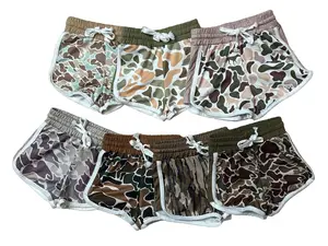 Athletic Girls Sports Shorts Hunting Camo Kids Shorts for Active Girls Ideal for Sports and Outdoor Activities Activewear Sporty Style Clothes