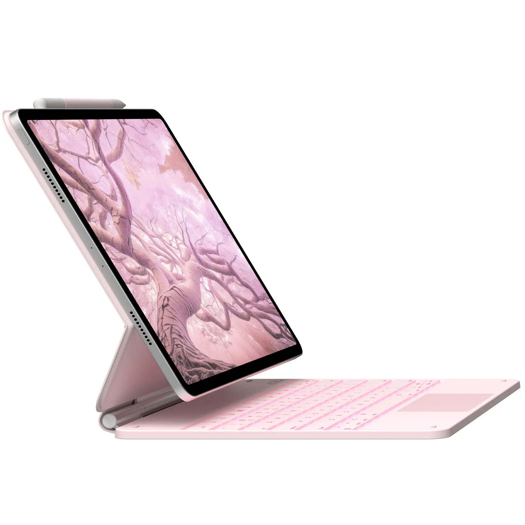 typecase Edge Magnetic Tablet Keyboard Case for iPad Air 13-in (M3/M2, 2025/2024) & iPad Pro 12.9-in (6th/5th/4th/3rd Gen) with 11-Color Backlight, Multi-Touch Trackpad, Pencil Holder, Tablet Accessories