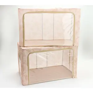 Periea Set of 2 Jumbo Collapsible Storage Boxes