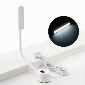 Alphastart Sewing Machine Light, Bright Daylight LED Work Light with Magnetic Base & Flexible Silicone Gooseneck for Sewing, Crafts, Woodworking, Auto Repair, Workbenches & Power Tools