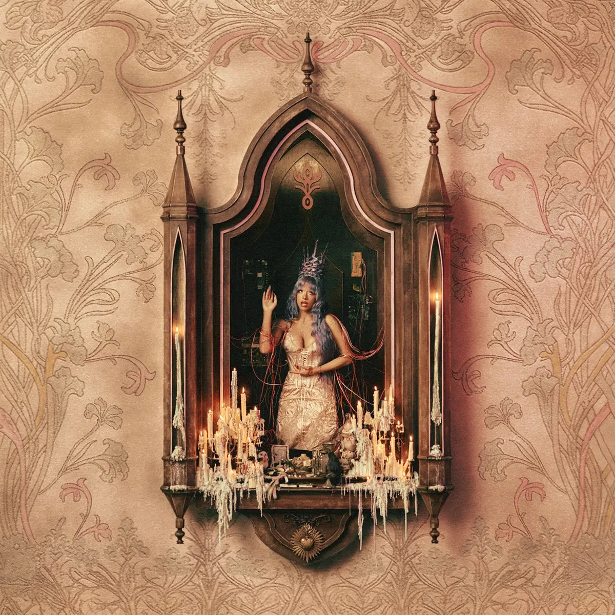 Melanie Martinez Hades Indie Exclusive Double LP Aura Blue Vinyl Records - Gatefold Jacket, 20-pg Booklet, 12x24 Poster, Haunting Sound Collectible Vinyl Record Set