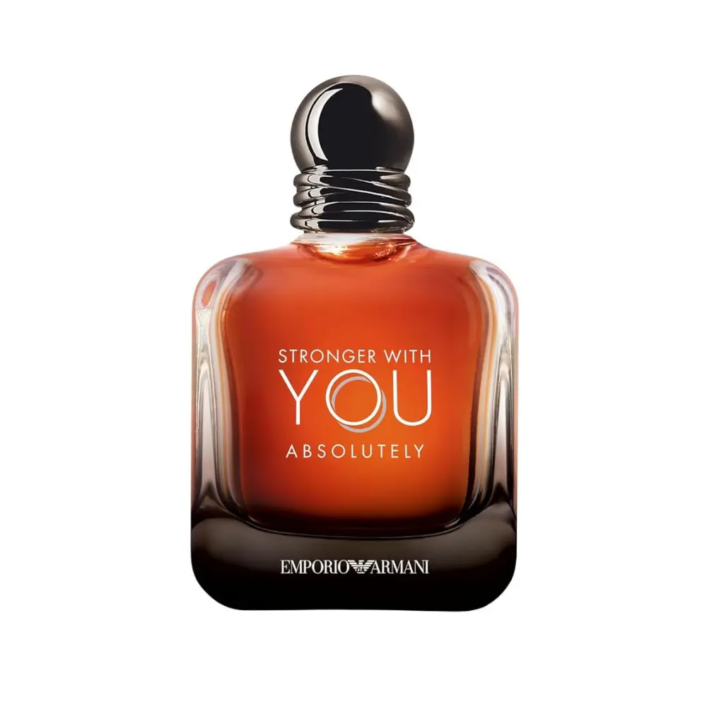 Emporio Armani Stronger With You Absolutely Eau de Parfum for Men 3.4 Oz | Intense Sophisticated Masculine Fragrance