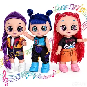 Rumi Mira Zoey Anime action figure doll 5D Eyes10 Inch 5 Joints Anime-Inspired Dolls,Gift for Fans& Kids Valentines Gifts
