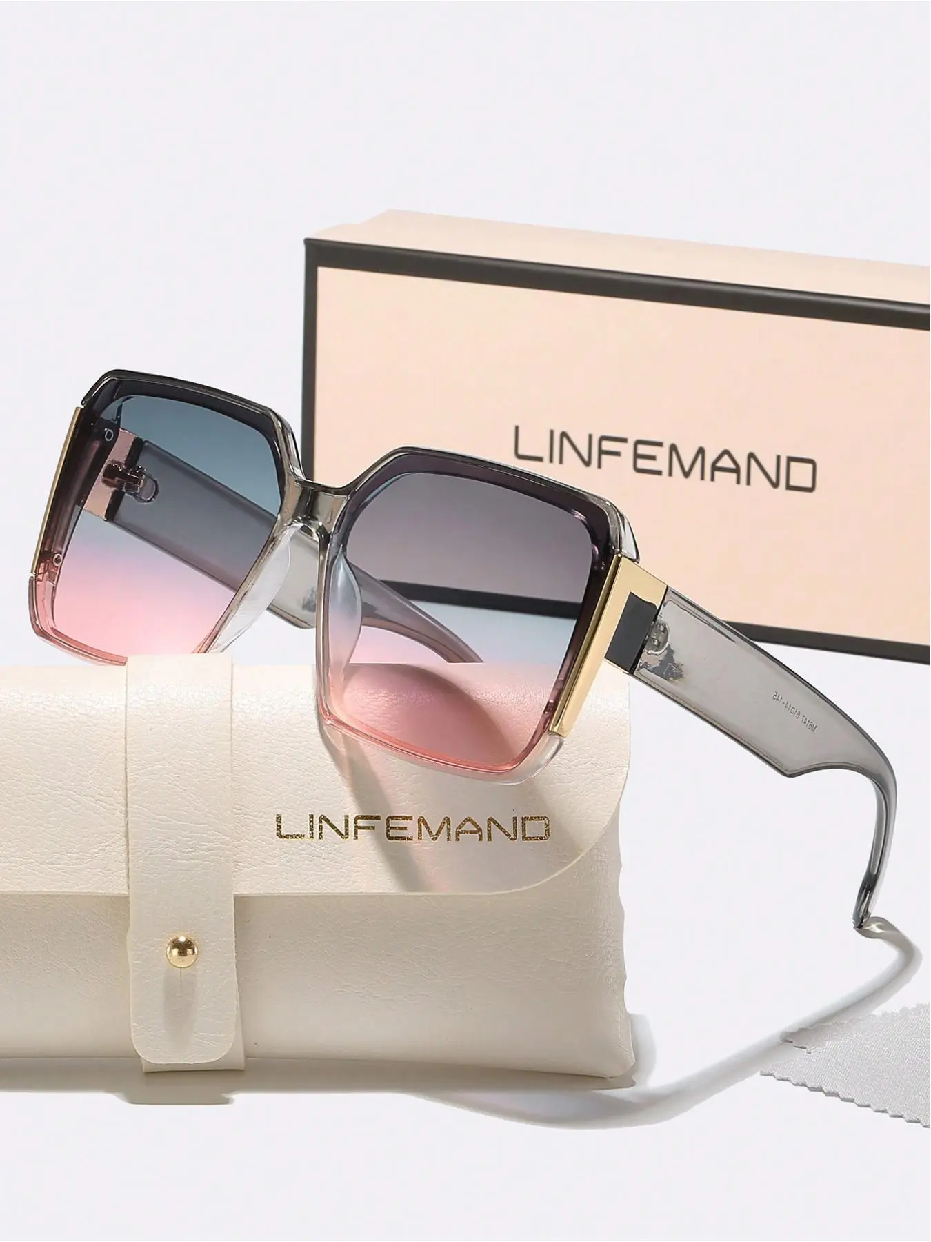 Unisex Fashionable All-match Tinted Lens Sunglasses, Trendy Casual Sunglasses for Everyday Use, Fashion Accessories for Outdoor Activities, Sun Protective Sunglasses, Fashionable Frames Sunglasses