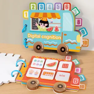 1PC Busy Book Preschool Learning Activities, Preschool Learning Tool, CVC Busy Book, Learning Educational Toys, Sensory Travel toys, Develops Fine Motor Skills, Christmas Birthday Gifts for Boys and Girls