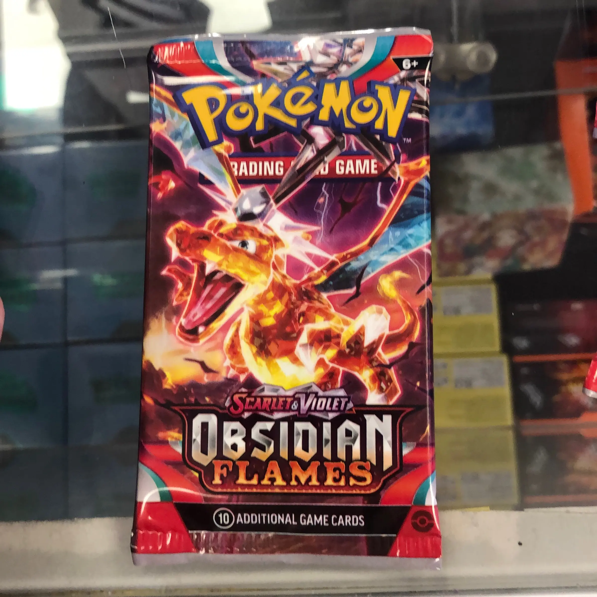 Pokémon obsidian flames scarlet and violet booster pack