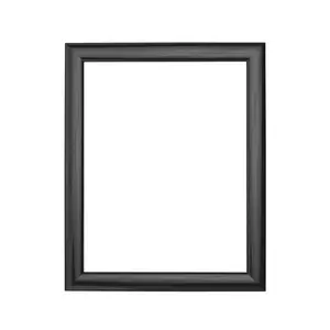 360 Stand WF-8511BP Plastic Snap Frame - 8.5x11 in Horizontal/Vertical Wall-Mount Photo Frame, Black Home Decor for Photo Displays & Prints