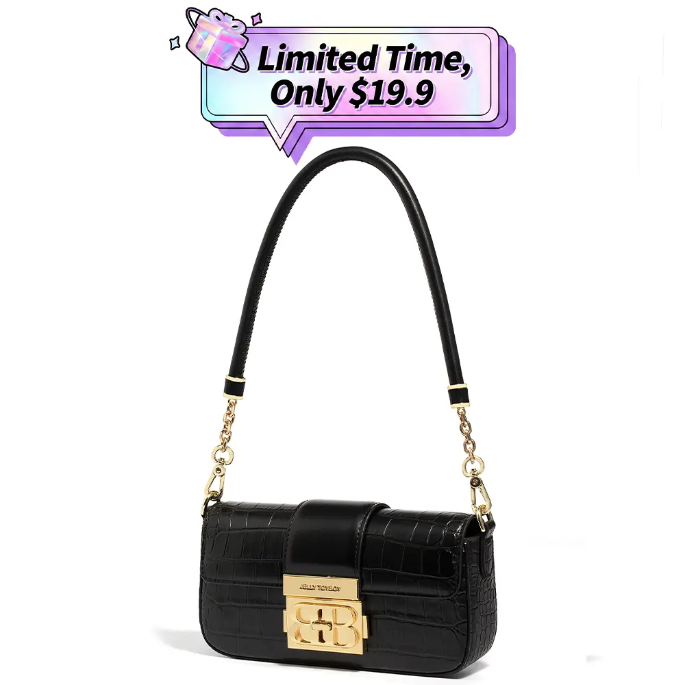 Jelly Toyboy PU Leather Harmonica Bag for Women - Elegant Minimalist Style with Adjustable Chain, Crossbody Shoulder Bag Perfect for Daily Commute, Dating, Party & Gift for Her - Summer Vibes