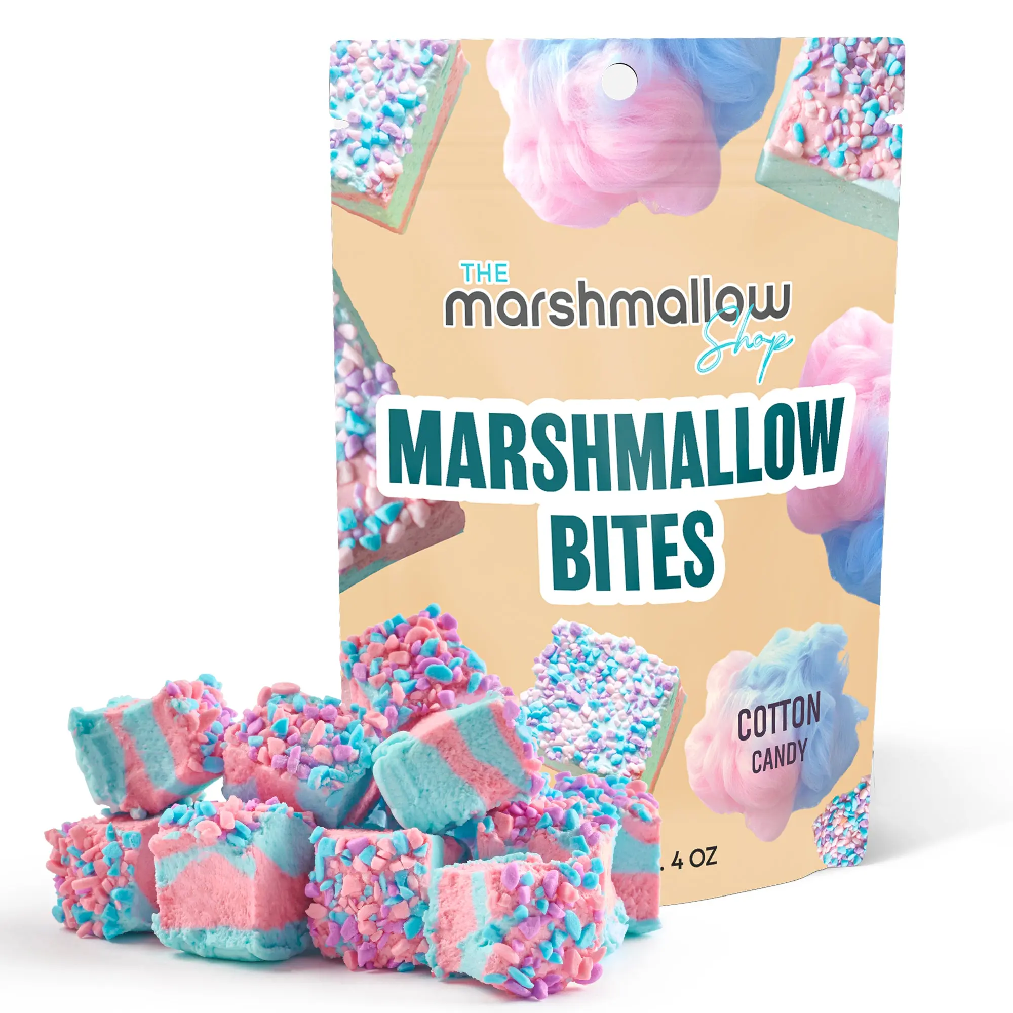 COTTON CANDY MARSHMALLOW BITES COTTON CANDY MARSHMALLOW BITES