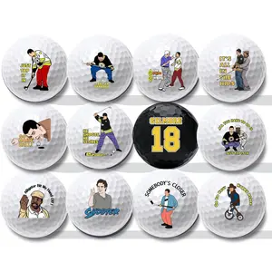 12 counts Gilmore Design Funny Golf Balls for Men Adult Humor Trick Novelty Golfer Gift Set for Dad Boyfriend Coworkers Unique Professional Practice Balls for Golf Lover Perfect Fathers Day Christmas Birthday Gift Golf Accessories