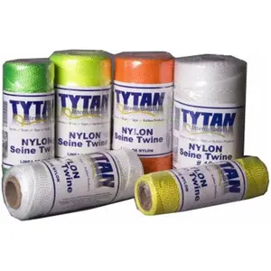 Tytan International  Nylon Twisted Seine Twine, White - 18 in. x 1000 ft.