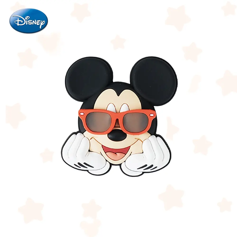Disney Mickey Head PVC Soft Touch Magnet, Christmas Fridge Decoration, Home Decor Ornament, Gift for Birthdays & Holidays