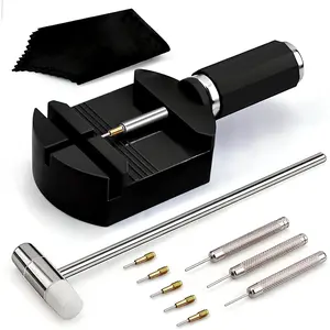 Bracelet Removal Tool Watch Strap Adjuster Steel Band Link Remover Compact Repair Tool Mini Length Adjuster Lightweight Portable Pin Remover for Sizing Strap, adjustable sunglass jade bracelets
