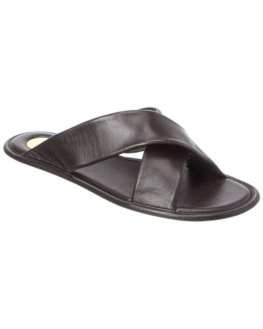 Saint Laurent Carlyle Leather Sandal Saint Laurent Carlyle Leather Sandal
