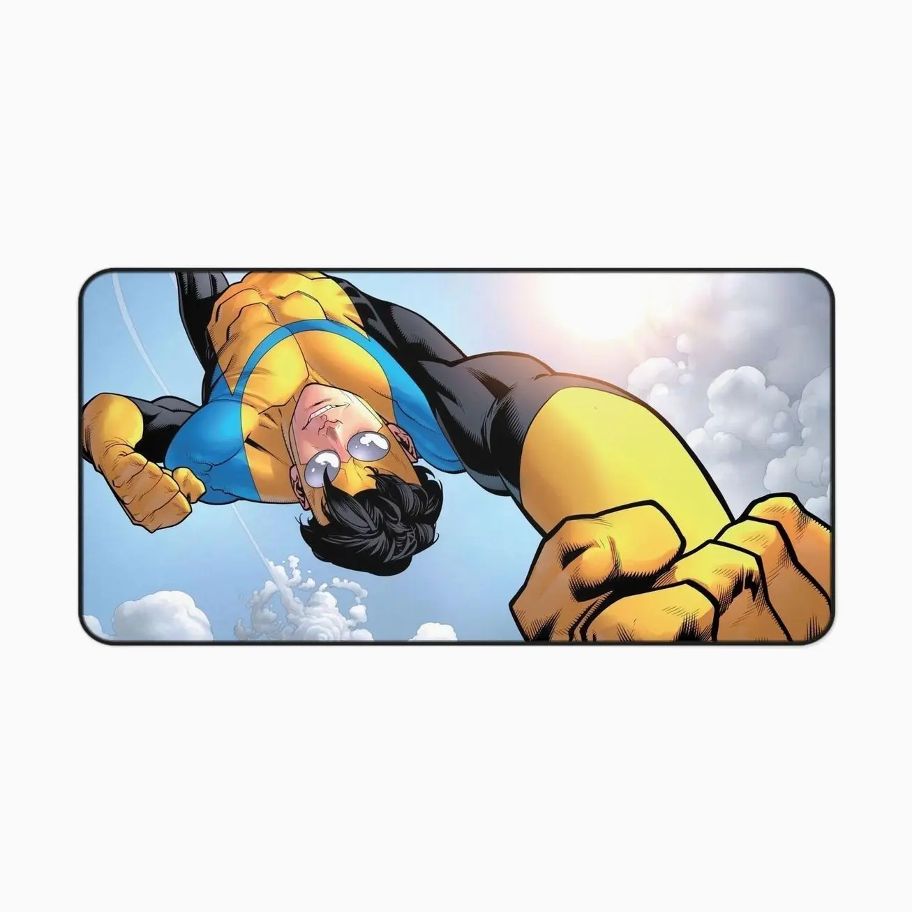 Mark Grayson Desk Mat | Invincible Anime Gaming Desk Pad | Superhero Gaming Mousepad | Omni Man Universe Gift